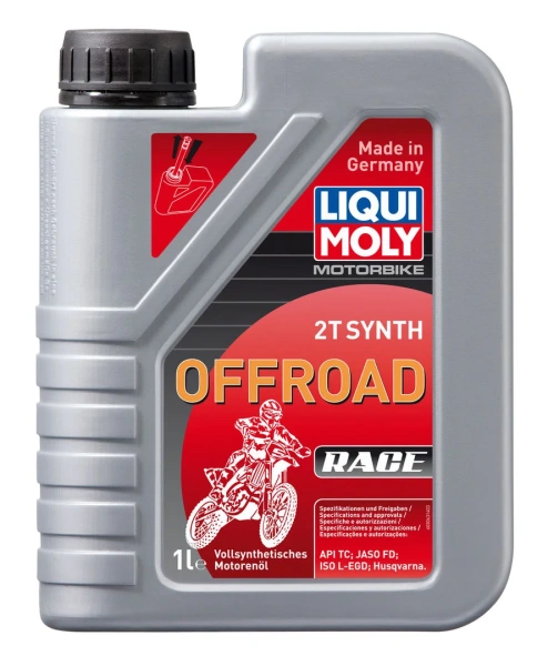 Масло моторное Liqui Moly Motorbike 2T Synth Offroad Race L-EGD (2Т), 1 л 3063