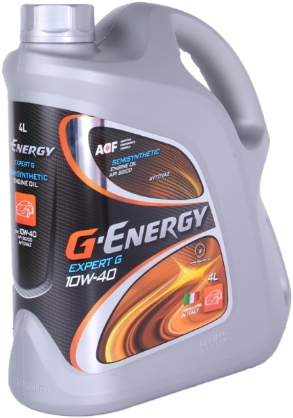 Масло моторное G-Energy Expert G 10W40, API SG/CD, 4 л 253140267