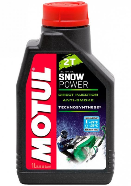 Масло моторное Motul Snowpower 2T, 1 л 106599