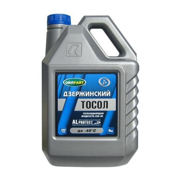 Жидкость охлажд. Тосол OIL RIGHT -40, 5 л 5012