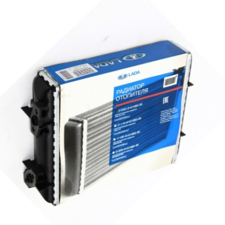Радиатор отопителя алюминиевый LADA /ВАЗ 2105, 2107/ 21050810106000