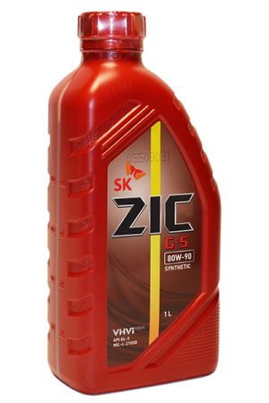 Масло трансмиссионное ZIC G-5 GL-5 80W90, 1 л 132633