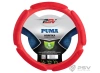 Оплетка руля L PSV Puma (Race) поролон (5 подушечек) красная