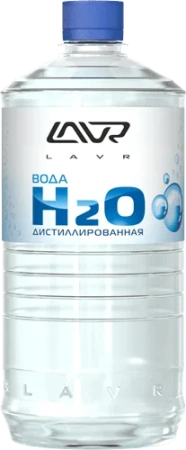 Вода дистиллированная (пласт) 1,0л LAVR