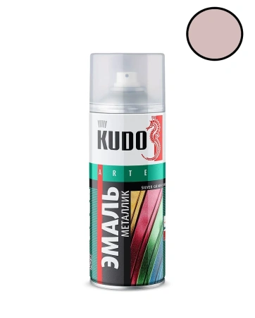 Краска малина металлик акриловая KUDO 520мл