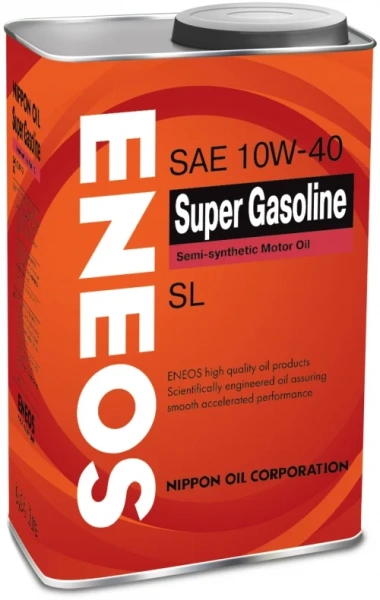 Масло моторное Eneos Super Gasoline 10W40, API SL, 1 л OIL1354