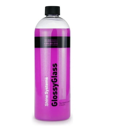 Экспресс-очиститель GlossyGlass для стекол 750мл Shine Systems SS828