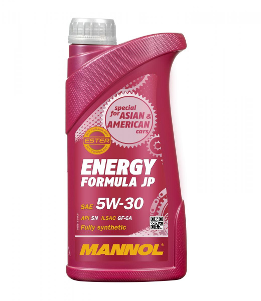 Масло моторное Mannol Energy Formula JP 5W30, API SN, ILSAC GF-6A, 1 л MN79141