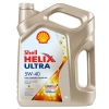 Масло моторное Shell Helix Ultra SP 0W40, API SP, ACEA A3/B4, 4 л