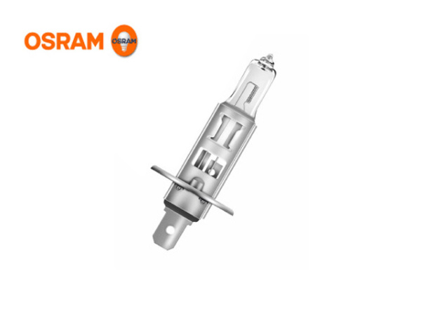 Лампа галогенная H1 OSRAM Super +30% 12В, 55Вт 3000-3700К (тёплый белый) P14.5s 64150SUP