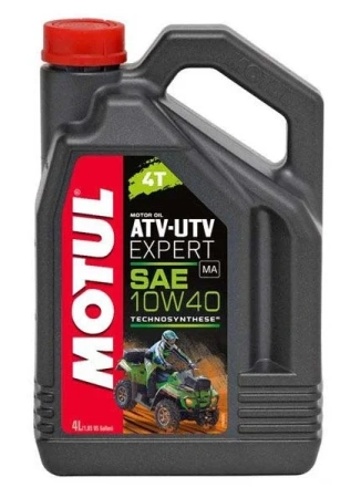 Масло моторное Motul ATV/UTV 4T Expert (4Т) 10W40, 4 л, полусинт