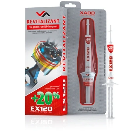 Гель-ревитализант для бензинового двигателя XADO