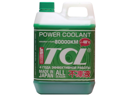 Антифриз TCL Long Life Coolant -40, G12 зеленый, 2 л LLC00857