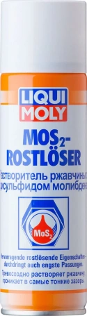 Преобразователь ржавчины 300мл аэр с молибденом MoS2-Rostloser Liqui Moly