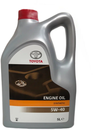 Масло моторное Toyota Motor Oil 5W40, API SL/CF-4, ACEA A3/B4, 5 л