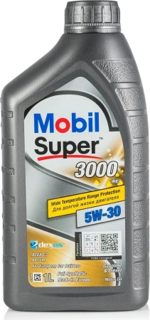 Масло моторное Mobil Super 3000 XE 5W30, API SN/CF-4, ACEA C3, 1 л
