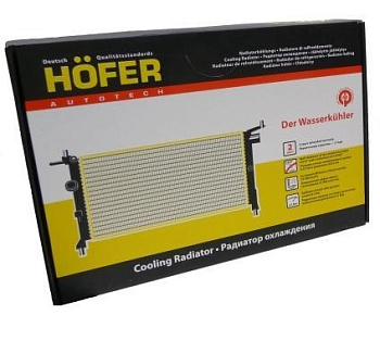 Радиатор (алюмин) HOFER /ВАЗ 1118/ HF708419
