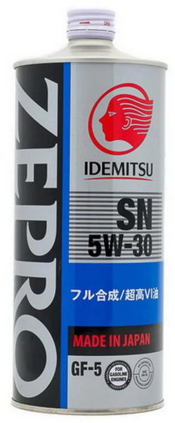 Масло моторное IDEMITSU Zepro Touring 5W30, API SN, ILSAC GF-5, 1 л 1845001