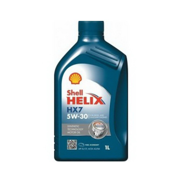 Масло моторное Shell Helix HX7 5W30, API SL/CF-4, ACEA A3/B4, 1 л 550046376