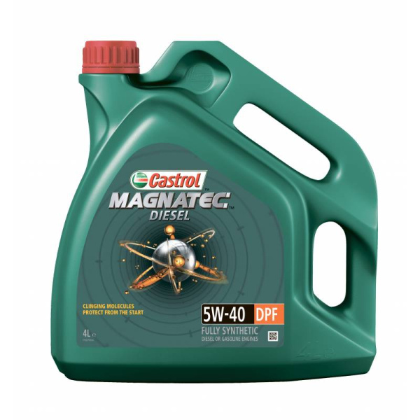 Масло моторное CASTROL Magnatec Diesel DPF 5W40, API SN/CF-4, ACEA C3, 4 л 156EDD