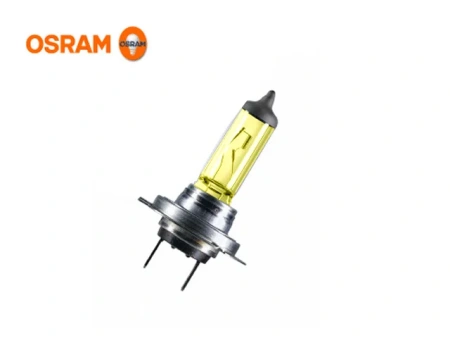 Лампа галогенная H7 OSRAM Allseason +30% 12В, 55Вт до 2900К (желтый) PX26d