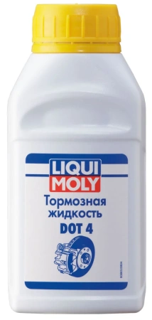 Жидкость тормозная DOT4 0,25л Liqui Moly