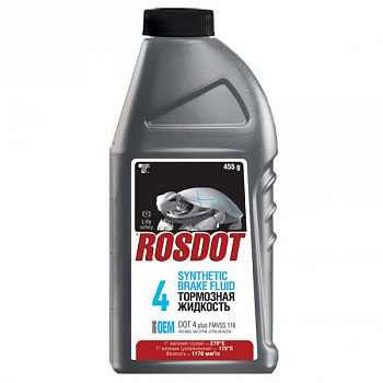 Жидкость тормозная DOT4 РосДот4 SUPER 455г Тосол-Синтез 
