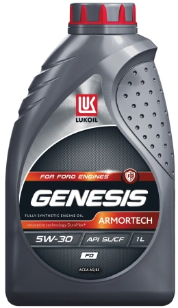 Масло моторное Лукойл Genesis Armortech FD 5W30, API SL/CF-4, ACEA A5/B5, 1 л 3149867