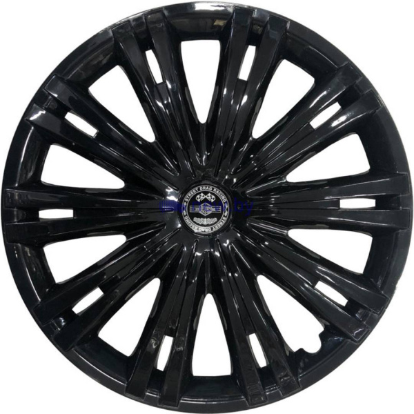 Колпаки колесные декоративные R13 STAR Гига чёрные S13096
