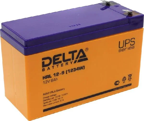 Аккумулятор МОТО DELTA 12В 9А-ч 135А 1 (прямая) 150x86x108 CT1209 AGM