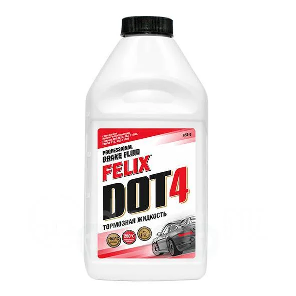 Жидкость тормозная DOT4 FELIX 455г "Тосол-Синтез"